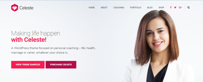 Theme 3 for Life coaching business