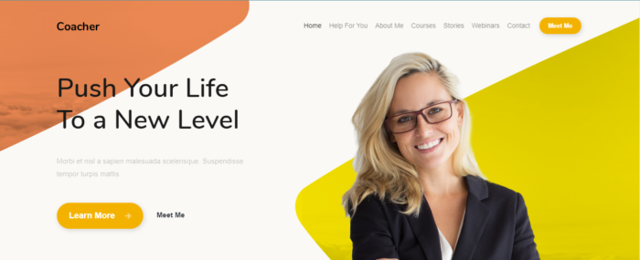 Theme 1 for Life coaching business