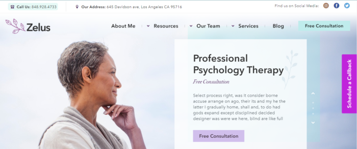 Theme 2 for Life coaching business