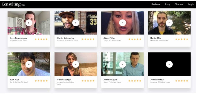 Customer video testimonials for ecommerce conversion